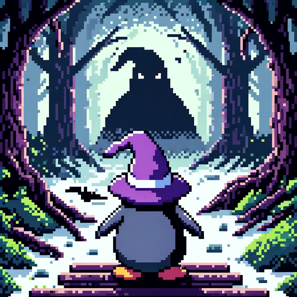 Venturing into the wilderness, Wizzy collects precious resources, vital for his quest. But nature is unforgiving; every step poses risks, testing his health and determination.